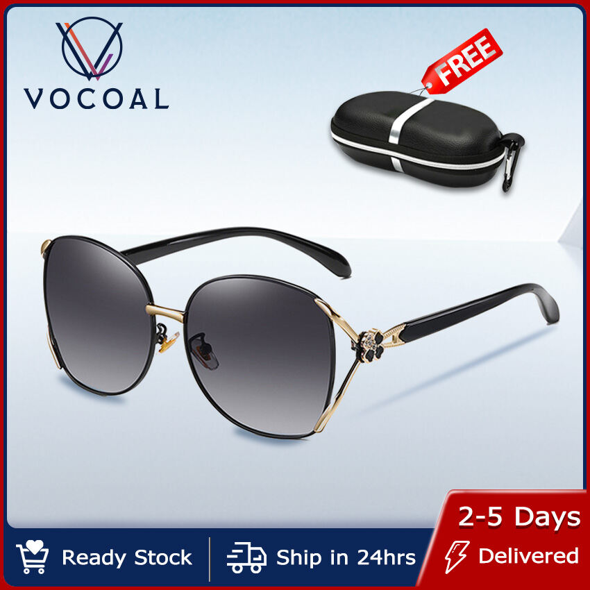 Vocoal Sunglasses Women Sunglasses Ladies Eyewear Retro Sunglasses Anti-UV Square Sun Glasses Fashion Big Frame Sunglasses Trendy Men's Sunglasses Colorful Lens Sun Glasses Polarized Glasses