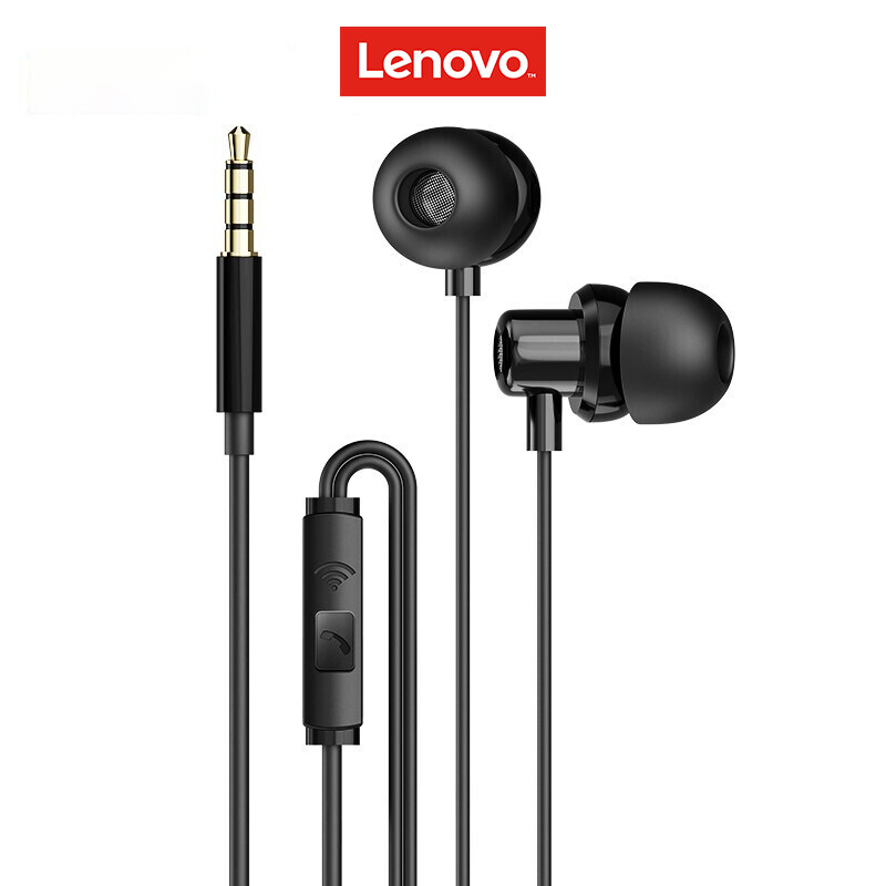 Lenovo TW13 Headset Handsfree Earphone Noisereduction Stereo Earbuds headset gaming with Mic HD Stereo Sound Earbuds High bass Headphone earpieces Microphone