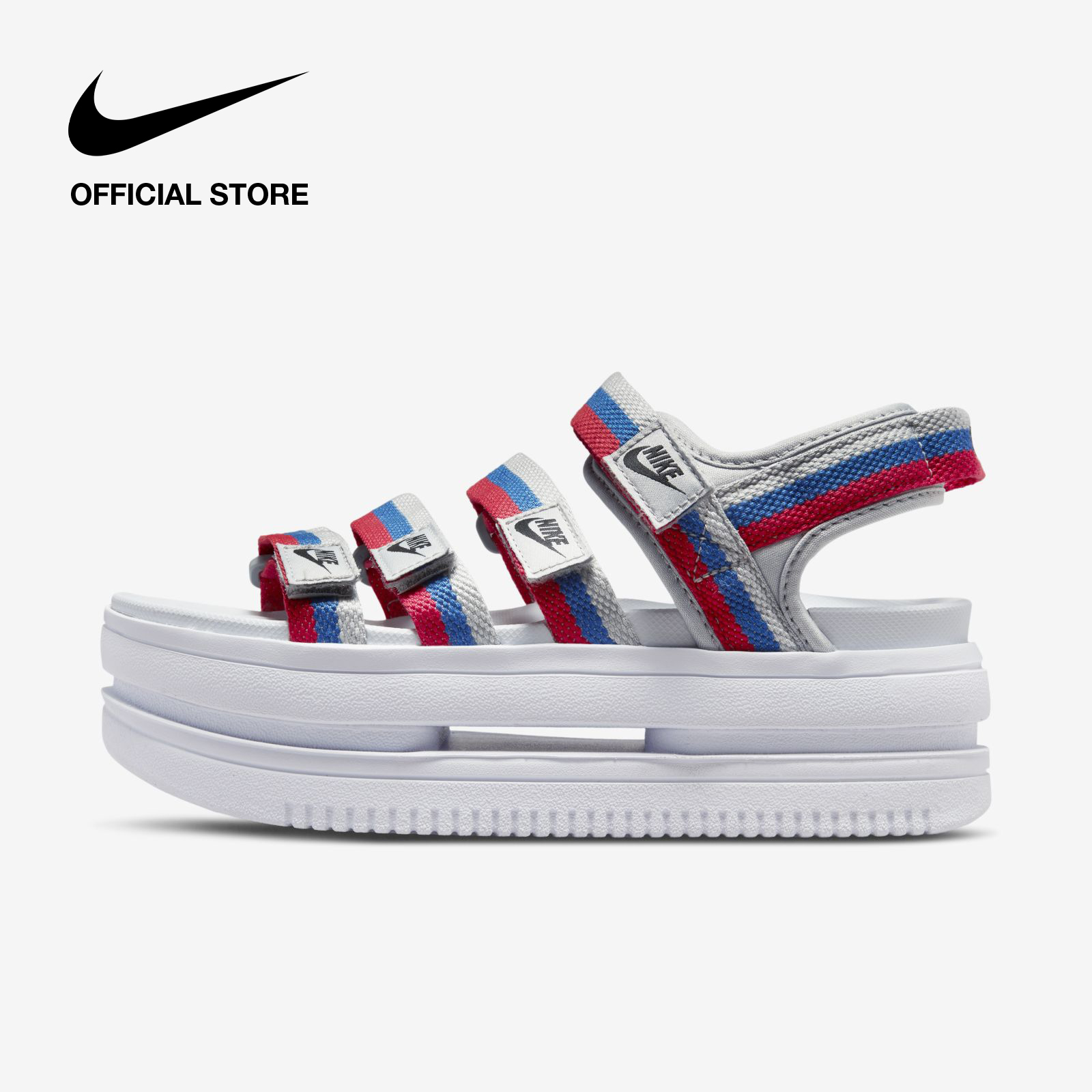 Nike Women's Icon Classic Sandals - Metallic Silver