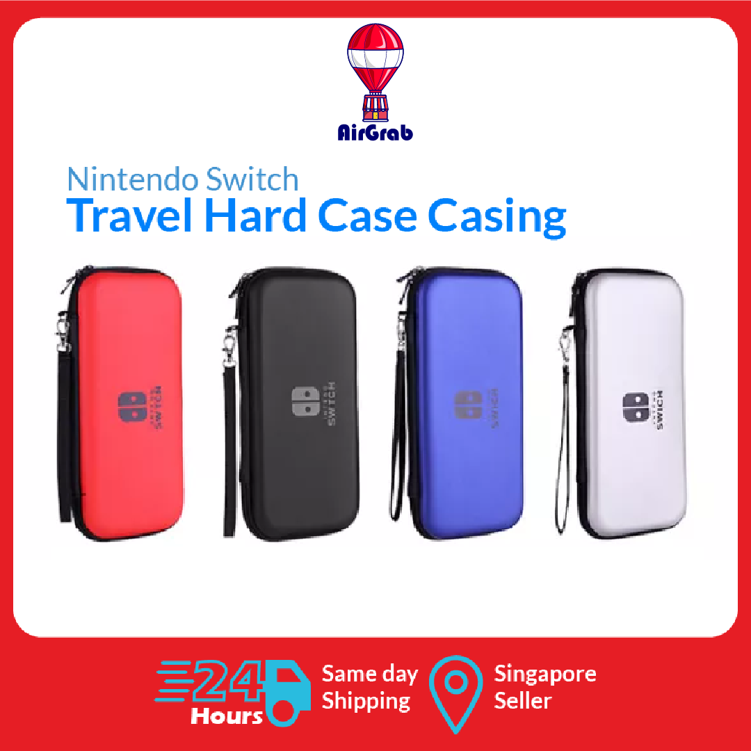 [Local Seller] Nintendo Switch Travel Hard Case Casing Portable Eva Pouch