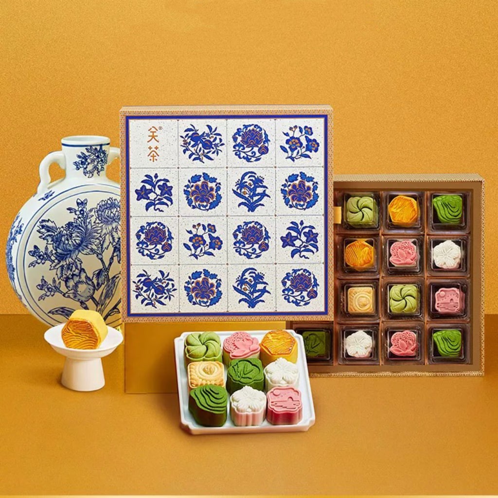 Guancha Qinghuaci Mooncake