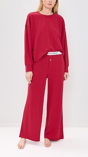 French Terry Long Sleeve Pajama Set
